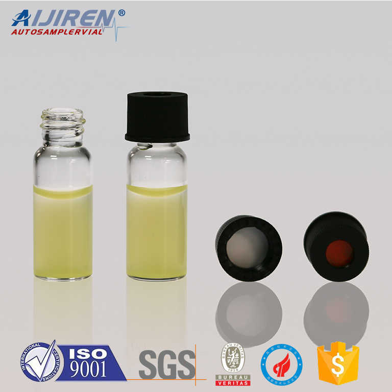 aijiren HPLC LC 8-425 Screw Thread Vial Caps, 8 mm, PTFE 